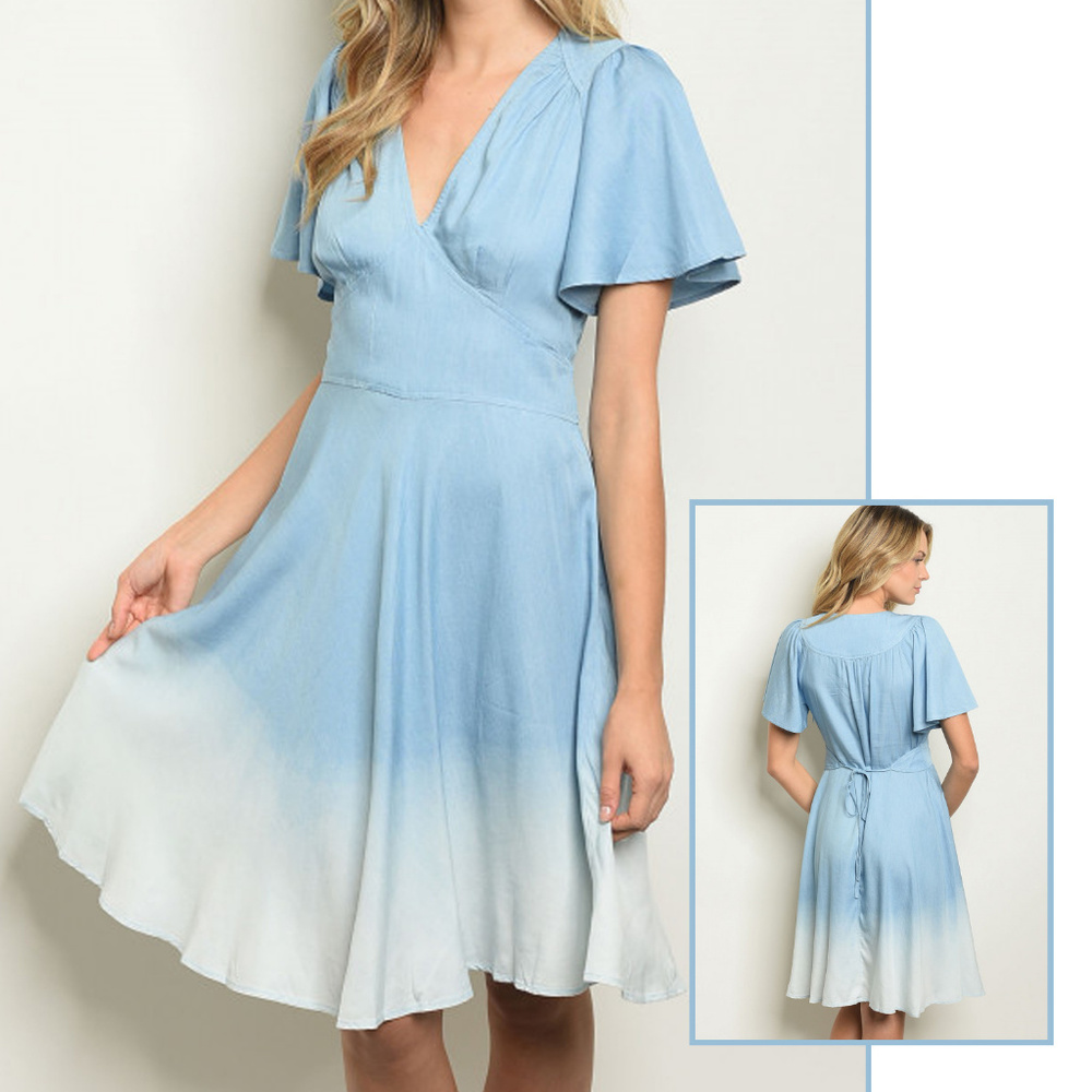 Lovely Swing Denim Dress Arrived